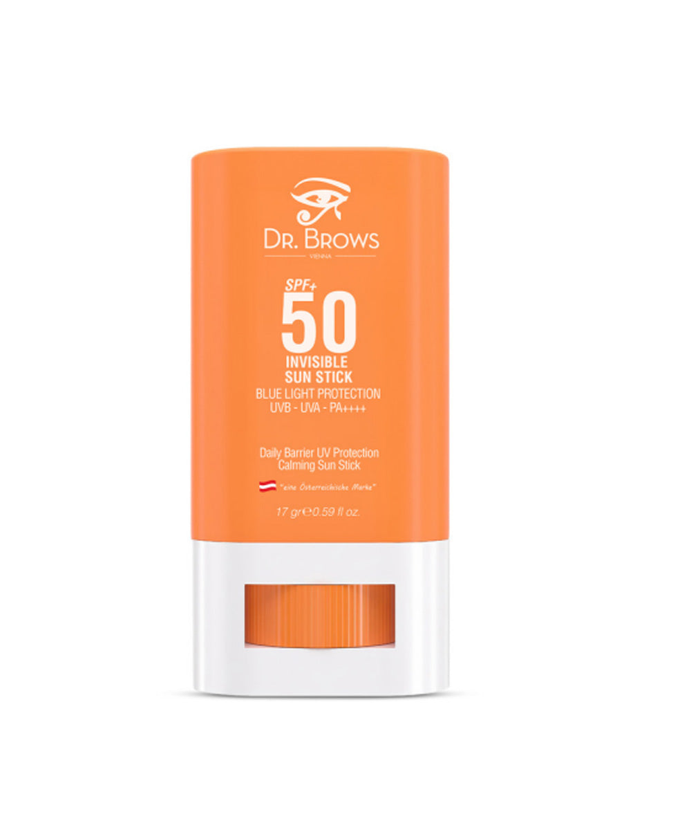 SPF 50+ Invisible Sun Stick 17g – Non-comedogenic and Suitable for Use Over Makeup